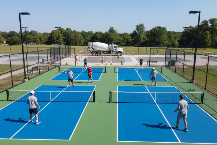 pickleball court