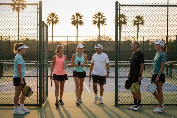 Off-Court Pickleball Etiquette
