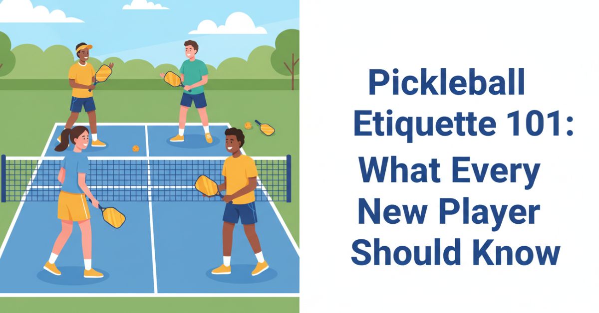 Pickleball Etiquette Guide