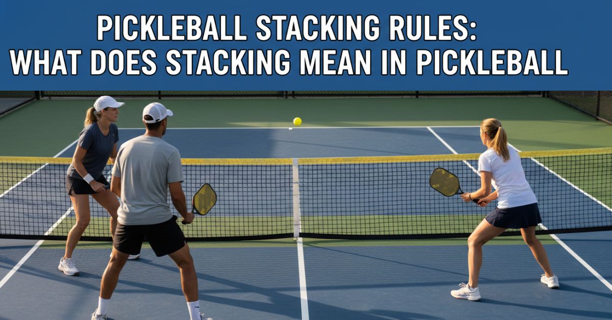 Pickleball Stacking Rules