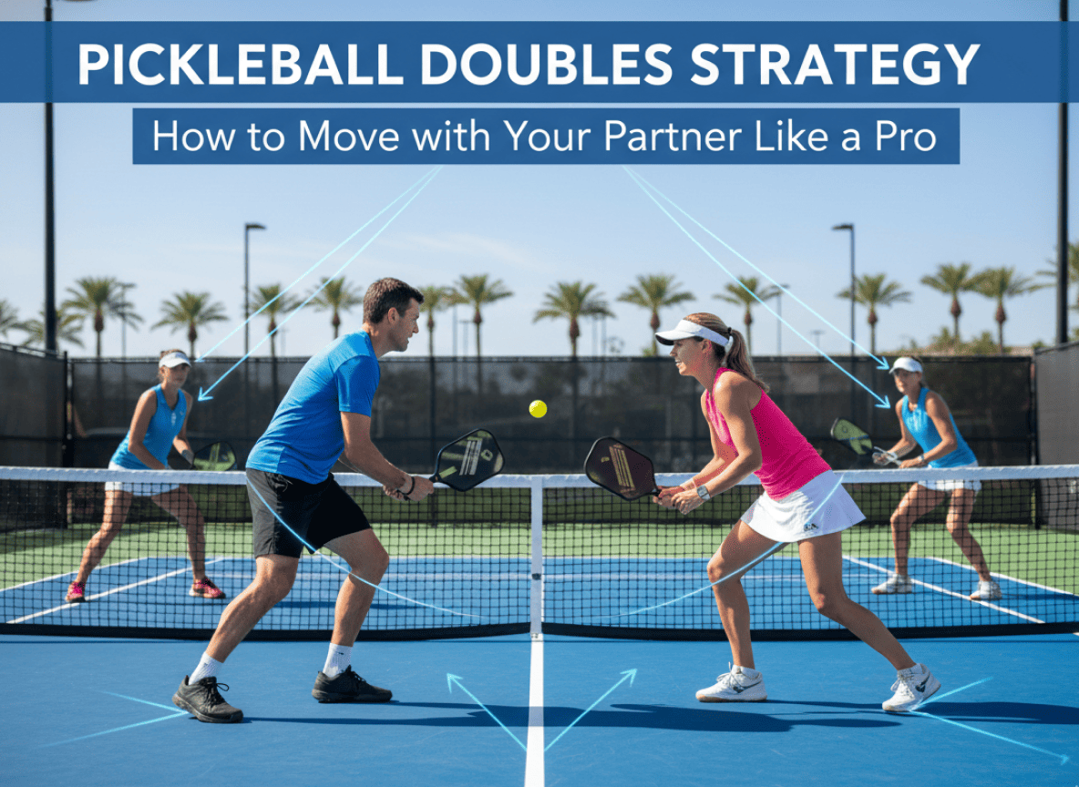 Pickleball Doubles Strategy How to Move with Your Partner Like a Pro